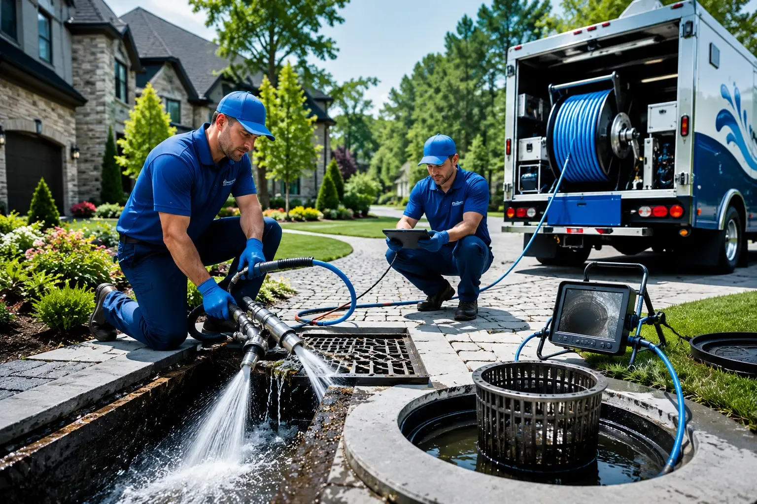 Local outdoor drain cleaning professionals in Bennett, NC